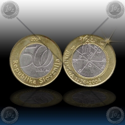 SLOVENIJA 500 Tolarjev 2004